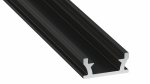 Lumines profile type Terra lacquered black, 3 m